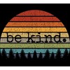 Men's Design By Humans Uplifting Retro Sun Vintage Be Kind Happy Positive Gift By cssdru T-Shirt - 2 of 2