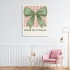 Stupell Industries Grow With Grace Ribbon Canvas Art - 3 of 4