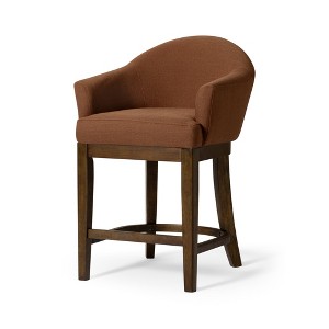 Maven Lane Isabella Fabric High Back Counter Height Bar Stool - 1 of 4