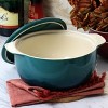 Crock Pot Artisan 2.3 Quart Round Stoneware Casserole with Lid in Gradient Teal - image 3 of 4