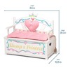 Princess Bench Seat with Storage - WildKin - 4 of 4