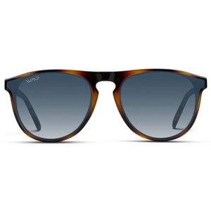 WMP Eyewear Round One Bridge Modern Aviator Sunglasses - 1 of 4