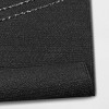 5' x 7' Braided Diamond Outdoor Rug Black/Ivory - Threshold™ - 4 of 4