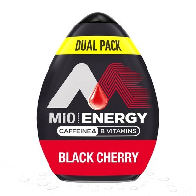 MiO Dual Pack Black Cherry Liquid Water Enhancer - 2pk/3.24 fl oz Bottle