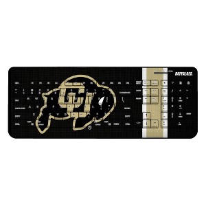 NCAA Big 12 Universities Stripe Wireless USB Keyboard - 1 of 4