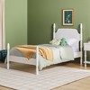 Walker Edison Easy Assembly Solid Wood Twin Spindle Post Bed - 2 of 4