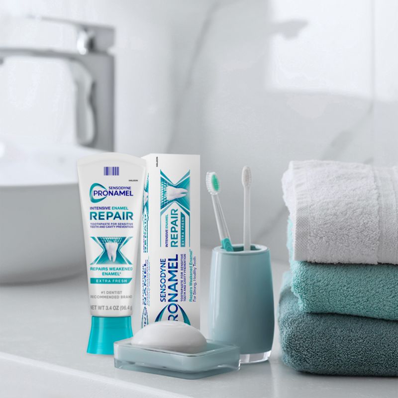 Sensodyne Pronamel Extra Fresh Intensive Enamel Repair Toothpaste - 3.4oz, 3 of 10