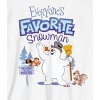 Frosty The Snowman Everyone's Favorite Snowman Crew Neck Long Sleeve Women's White Tee - 2 of 2