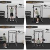 2000 LBS Power Cage,Multi-Function Power Rack with Cable Cross-Over System,Squat Rack with LAT Pull Down System - 3 of 4