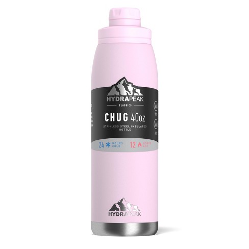 Baby Pink Gloss 40oz Wide Mouth Water Bottle - Cuptify