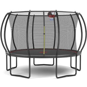 UNISOAR 12/14/16 Ft Trampoline with Basketball Hoop - 1 of 4