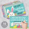 Big Dot of Happiness Hippity Hoppity - Photo Prop Signs - Easter Bunny Pregnancy Announcements - 10 Pieces - image 2 of 4