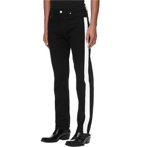 Calvin Klein Mens Side Stripe Slim Fit Jeans - 1 of 1