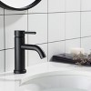 PAGED 6.57" High Bathroom Sink Faucet,Stainless Steel Bathroom Faucetst for Home Sinks - 2 of 4