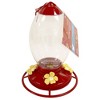 Heath Outdoor Products Plastic Globe Hummingbird Feeder - Red/Clear (32 Oz) - 3 of 3