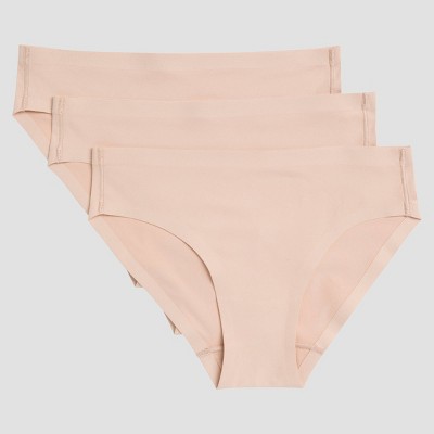 Maidenform Girls' 3pk Bonded Underwear