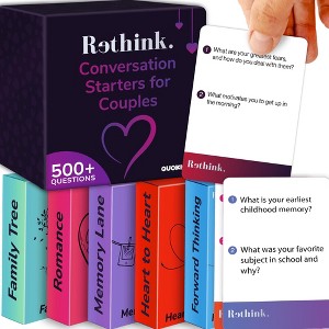 QUOKKA Rethink!: Conversations Starters - Card Games - Kids | Family | Couples - 1 of 4