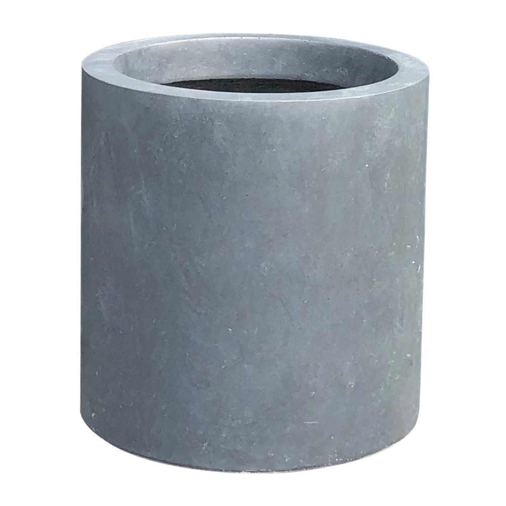 Photos - Flower Pot 9.8" x 9.8" Kante Lightweight Concrete Modern Cylinder Outdoor Planter Cha