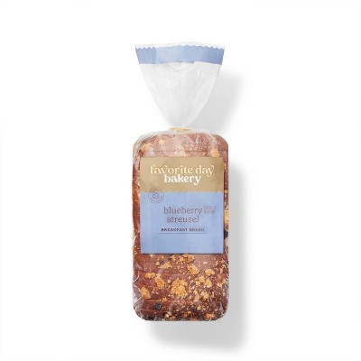 Blueberry Streusel Breakfast Bread - 20oz - Favorite Day™