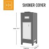 KHOMO GEAR Panther Series - Heavy Duty Outdoor Black Smoker Cover Protector 17" x 20" x 35.5" - Beige - 3 of 4