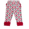 RuffleButts Baby/Toddler Girls Ruffle Leggings with Signature Rear Ruffles - 2 of 2