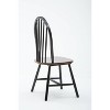 Set of 2 Windsor Dining Chair Wood/Black/Cherry - Boraam - image 3 of 4