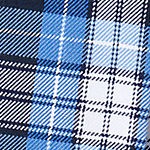 clear blue plaid