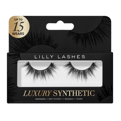 Lilly Lashes Luxury Synthetic False Eyelashes - VIP - 1pr