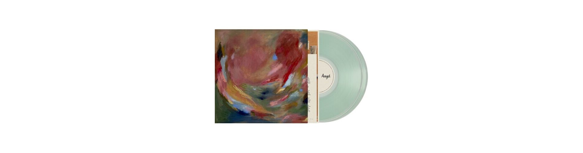 Lizzy McAlpine - Angel — Looking Glass Vinyl (Wide)  (Coke Bottle Clear) (Clear Vinyl Poster)
