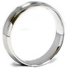 Pompeii3 Mens 950 Platinum 6mm Brushed Comfort Fit Wedding Band - Size 11 - 3 of 4