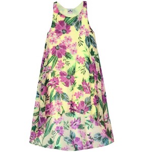 Sunny Breeze Sleeveless Hi-Lo Dress Mia Belle Girls - 1 of 4