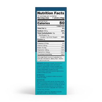 Liquid I.V. Hydration Multiplier Powder Electrolyte Drink Mix - Popsicle Firecracker - 0.56oz/12ct