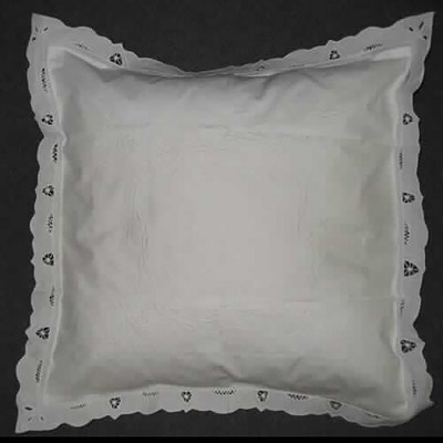 C&F Home 21" x 21" W Pillow Cutwork
