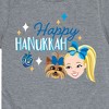 JoJo Siwa Happy Hanukkah Short Sleeve Graphic T-Shirt - Heather Grey - 3T - 2 of 3