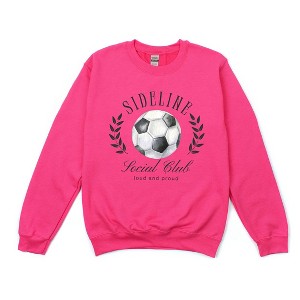 Simply Sage Market Women's Graphic Sweatshirt Sideline Social Club - 1 of 4