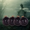 Christmas By Krebs - 67mm / 2.625" Designer Glass Baubles [4 Pieces] - 4 of 4