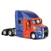 1/64 2019 Mack Anthem Truck Cab, Red & Blue Flames, GreenLight S.D. Trucks Series 20 45200-C - 2 of 4
