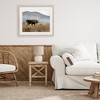 Stupell Industries Moose Wanderer Mountain Valley Framed Print Under Glass - 3 of 4