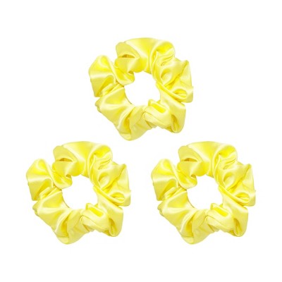 LA Glam Co. Hollywood Halo 100% Silk Scrunchies - 3-Pack