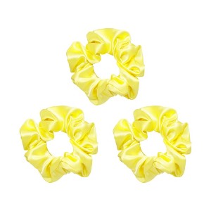 LA Glam Co. Hollywood Halo 100% Silk Scrunchies - 3-Pack - 1 of 4
