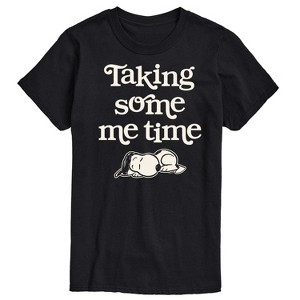 Men's - Peanuts - Taking Some Me Time Short Sleeve Graphic T-Shirt - 1 of 4