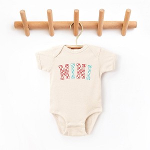 The Juniper Shop Mini Wavy Checkered Baby Bodysuit - 1 of 2