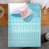 Zinus 3" Zoned Memory Foam Mattress Topper - Queen - 4 of 4