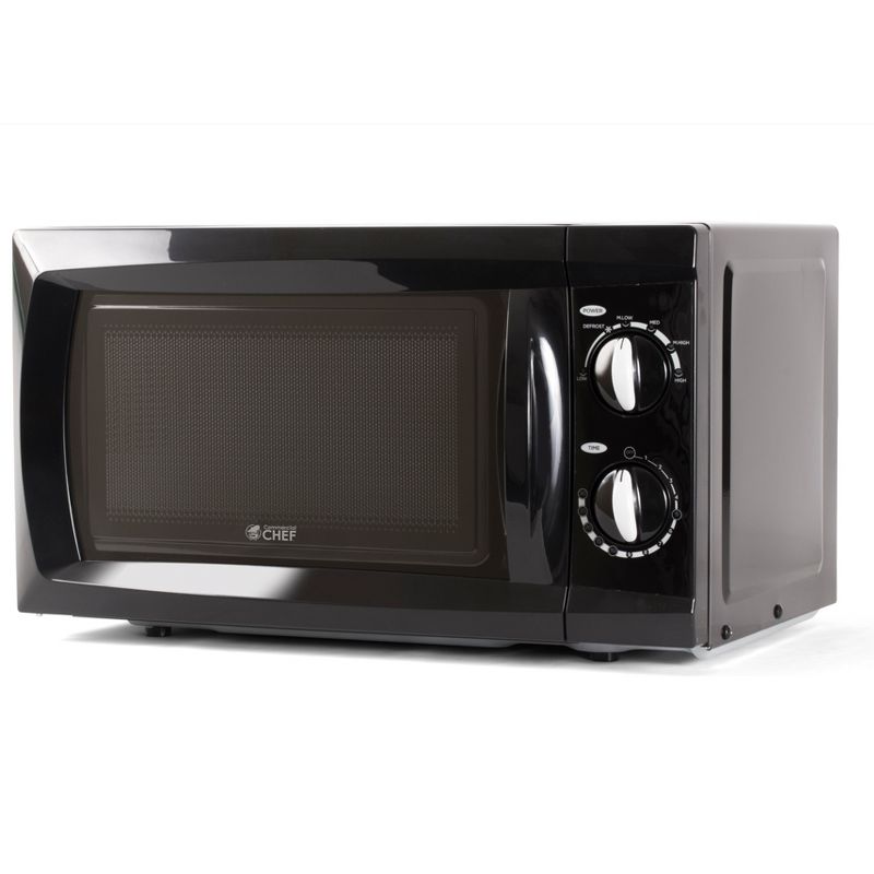 COMMERCIAL CHEF Countertop Microwave Oven 0.6 Cu. Ft. 600W, 1 of 9