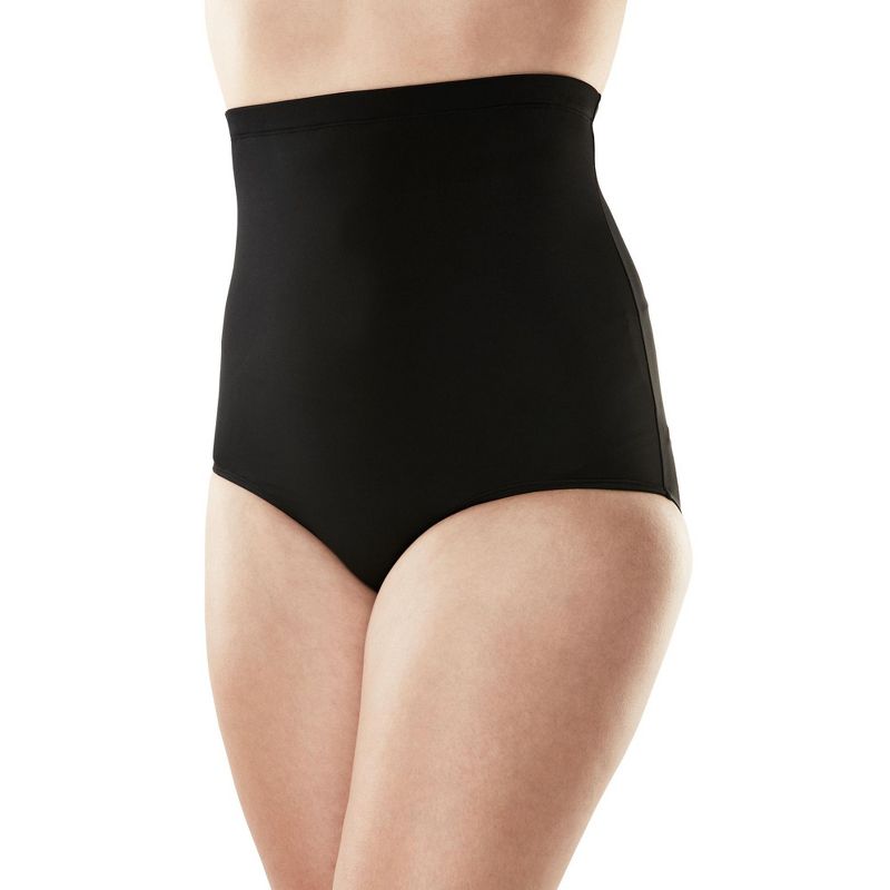 Swimsuits for All Women's Plus Size High Waist Swim Brief, 1 of 2