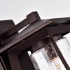 Chloe Lighting Russell Transitional 1 Light Oil Rubbed Bronze Outdoor Wall Sconce 11" Height - 3 of 4