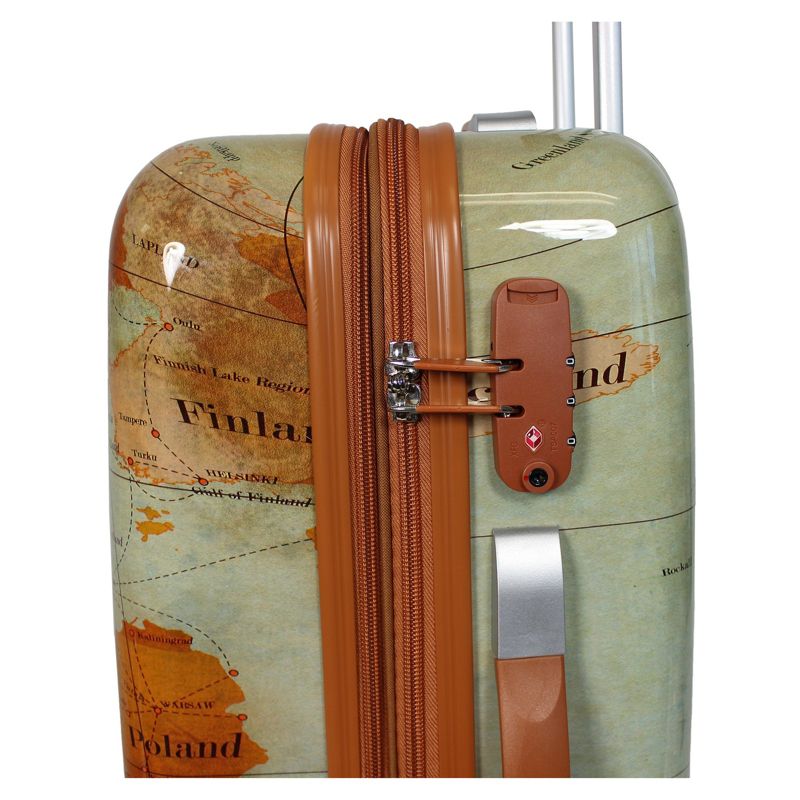 World Traveler Europe 2-Piece Carry-On Expandable Spinner Luggage Set with TSA Lock, 4 of 10