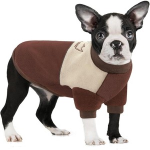 Dog Pink Sweaters for Dogs, Warm Dog Cat Sweatshirts Female, Pet Outfits, Cold Weather Coat Pet Clothes for Dogs Cats - 1 of 4