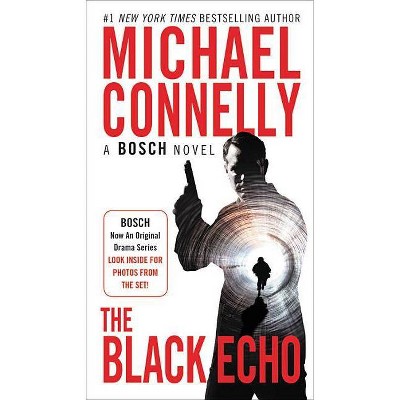 The Black Echo - (Harry Bosch Novel) Large Print by  Michael Connelly (Paperback)