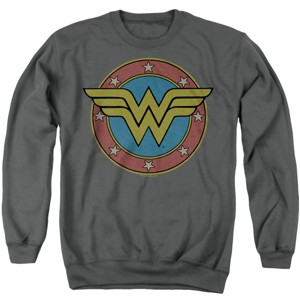 Dc Ww Vintage Emblem Adult Crewneck Sweatshirt - 1 of 4